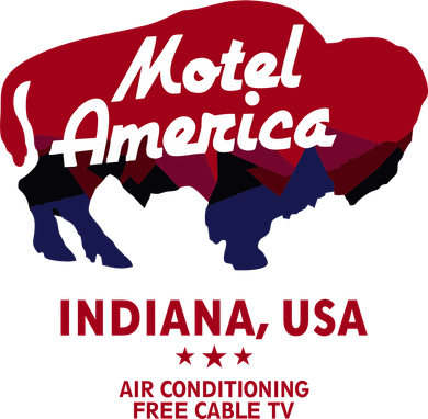 Motel America Indiana, USA Air Conditioning Free Cable TV Toddler Long Sleeve