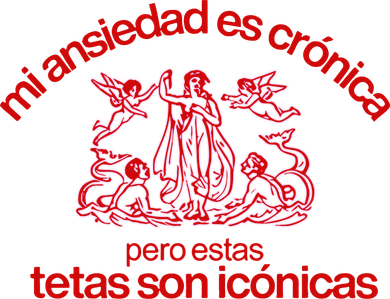Mi Ansiedad Es Cronica Pero Estas Tetas Son Iconicas Toddler Hoodie