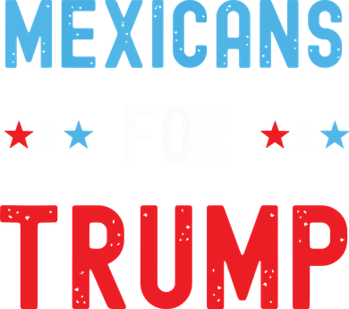 Mexican Americans For Trump Hispanic Vote Republican Gift Women's T-Shirt
