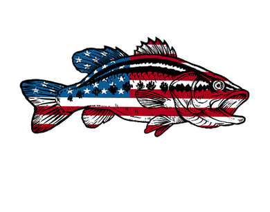 Make America Fish Again Fisherman USA Toddler Long Sleeve