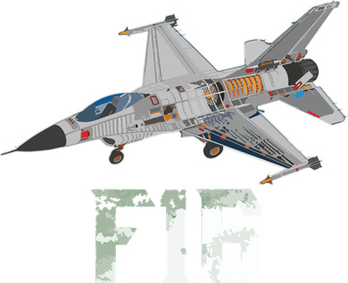 Military Aircraft F16 Falcon Pilot Gifts Coffee Mug