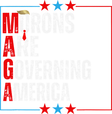 Morons Are Governing America Anti Trump Political Toddler Long Sleeve