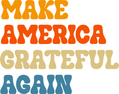 Make America Grateful Again Thanksgiving Patriotic July 4th Baby Bodysuit