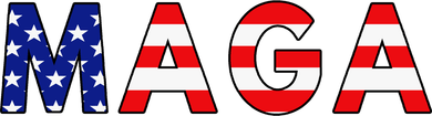 MAGA American Flag Coaster