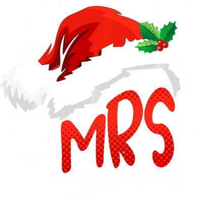 Mr. And Mrs. Christmas Santa Claus Matching His Hers Women's Tank Top
