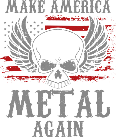 Make America Metal Again Heavy Metal Rock Sweatshirt