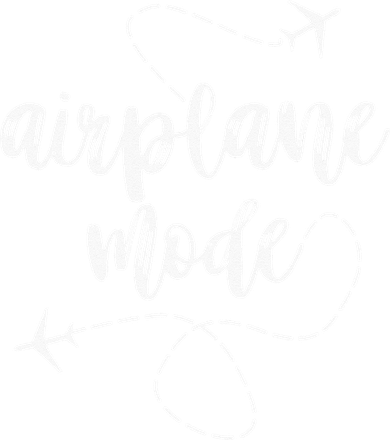 Mode Airplane Summer Vacation Travel Airplane Button