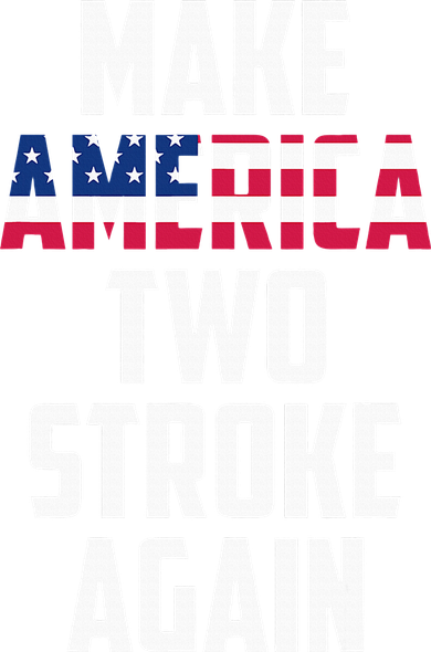 Make America Two Stroke Again Bikers Motorcycle Kids Hoodie