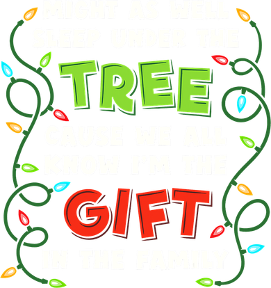 Might As Well Sleep Under The Tree Humor Favorite Person Funny Christmas Toddler Hoodie