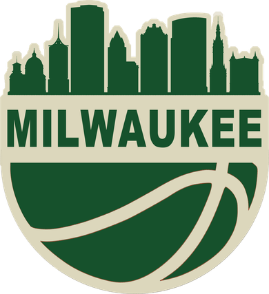 Milwaukee Basketball Wisconsin Cityscape Polo