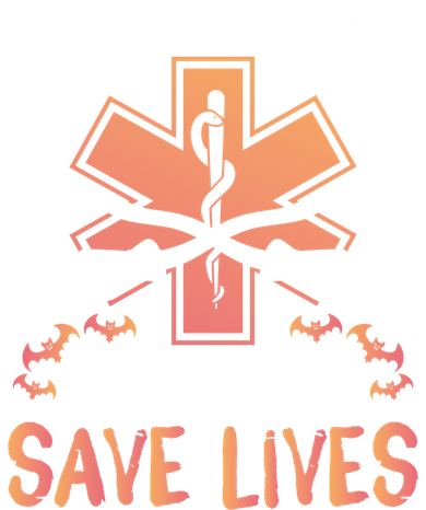 My Broom Broke So Now I Save Lives Emt Halloween Gift Doggie Tank