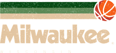 Milwaukee Basketball BBall City Wisconsin Retro Milwaukee 11oz C Handle Ceramic Mug
