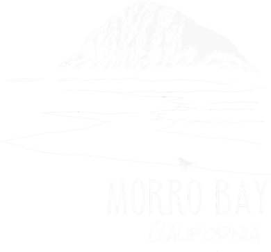 Morro Bay California Morro Rock Ca Drawing Souvenir Line Art Women's Sweatshirt