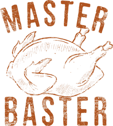 Master Baster Funny Turkey Print Happy Thanksgiving Day 11oz C Handle Ceramic Mug