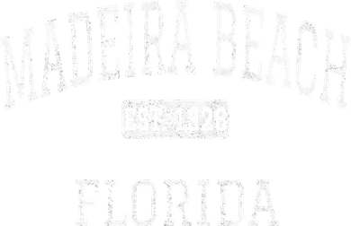 Madeira Beach Florida FL Vintage Button