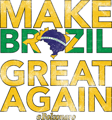 Make Brazil Great Again Jair Bolsonaro Kids Sweatshirt