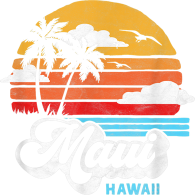 Maui Beach Hawaii Vintage Surf Hat
