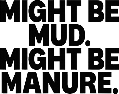 Might Be Mud Might Be Manure Funny Quote Women's Dry Zone Grid Polo