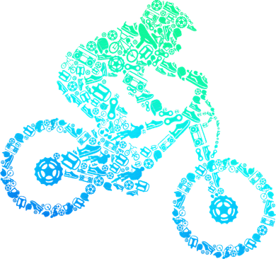 Mountain Bike MTB Downhill Biking Cycling Biker Toddler Sweatshirt