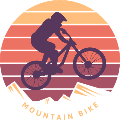 Mountain Bike Golf Towel