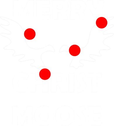 Merry Christ-Moose Button