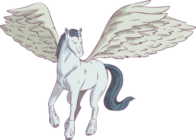Mythical Creature Pegasus T-Shirt