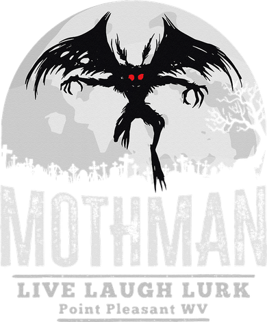 Mothman Cryptid Point Pleasant cryptozoology Halloween Button