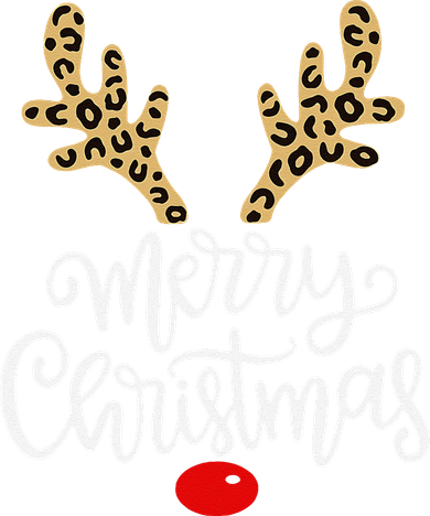 Merry Christmas Reindeer Red Nose Xmas Family Matching Toddler T-Shirt