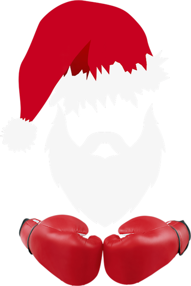 Merry Christmas Santa Claus Boxing Unisex Tote Bag