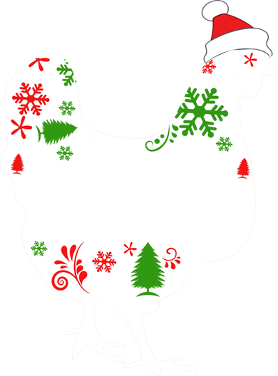 Merry Chickmas Santa Hat Chicken Lovers Christmas Gift Meaningful Gift Doggie Tank