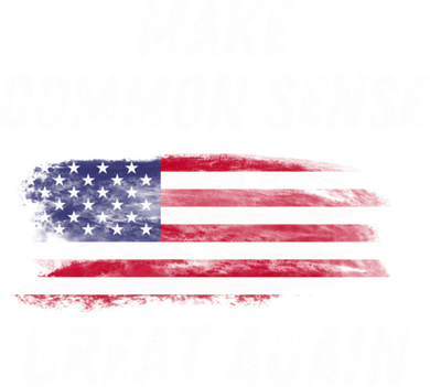 Make Common Sense Great Again Funny Saying Trending Gift Kids Long Sleeve Shirt