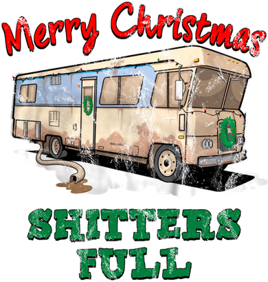 Christmas Vacation, Merry Christmas Shitters Full, Christmas Ugly Women's Long Sleeve Shirt