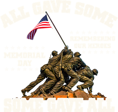 Memorial Day All Gave Some Some Gave All Remembering Our Heroes Kids Sweatshirt