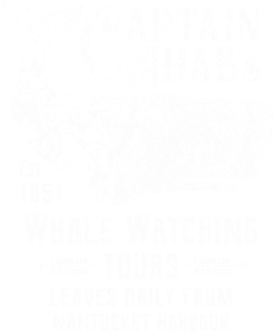 Moby Dick Captain Ahab Whale Watching Funny Sperm Whales Gift Toddler T-Shirt