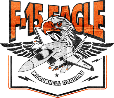 McDonnell Douglas F 15 EAGLE Bomber Long Sleeve Shirt