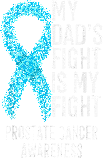 My Dads Fight Is My Fight Prostate Cancer Awareness Coaster