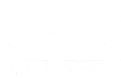 Man Down Horseshoer Funny Horse Baby Bodysuit