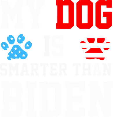 My Dog Is Smarter Than Biden Tank Top