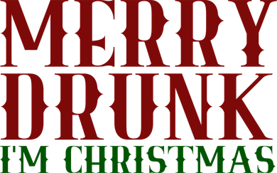 Merry Drunk Im Christmas Funny Holiday Kids Hoodie