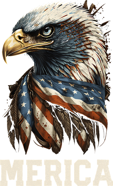Merica Eagle Mullet 4th of July Wo American Flag USA Toddler Hoodie