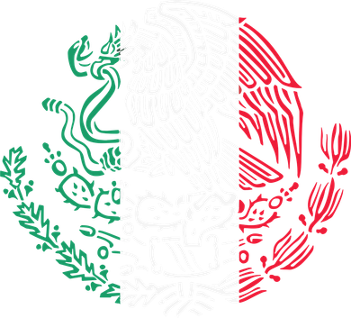 Mexican Eagle Mexico Flag Bucket Hat