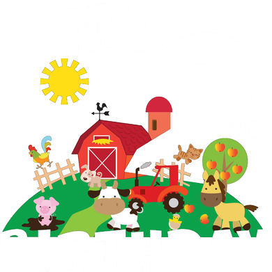 2 Year Old Farm My 2nd Birthday Kids Hoodie