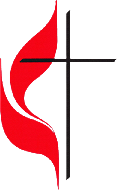 Methodist Flag Christian Cross And Flame Coaster
