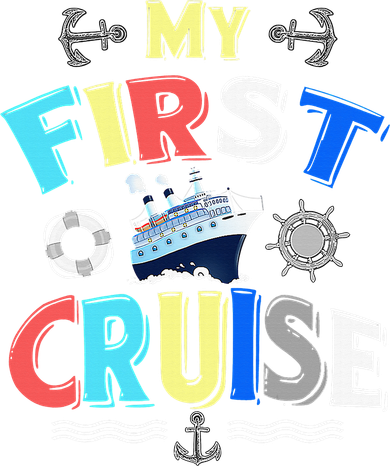 My First Cruise Rookie Travelers Golf Towel