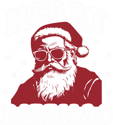 Merry Funny Christmas Rizz Santa Claus Rizzler Toddler Hoodie