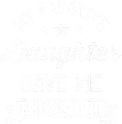 My Favorite Daughter Gave Me This - Funny Gift For Dad Hooded Wearable Blanket