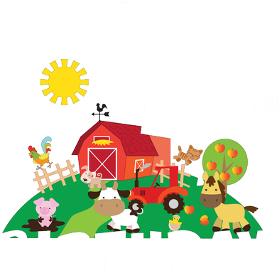 4 Year Old Farm My 4th Birthday Baby Bodysuit