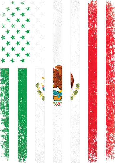 Mexico Flag Gift Usa American Mexican Independence Day Gift Women's Sweatshirt