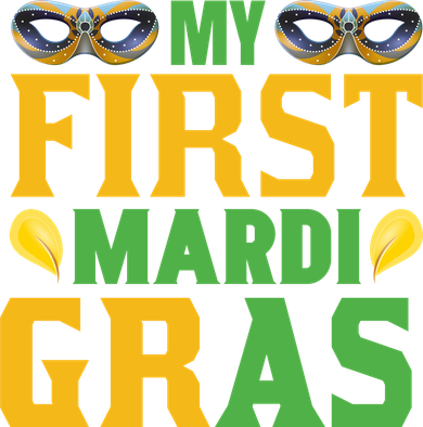 My First Mardi Gras Bucket Hat