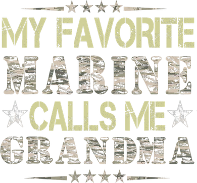 My Favorite Marine Calls Me Grandma, Veteran Day Women's Tank Top